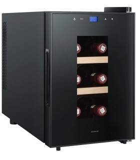 Cecotec 02407 enfriador de vino Nevera de vino termoeléctrico Independiente  Gris 8 botella(s)