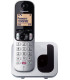 Teléfono inalámbrico Panasonic KX-TGC250SPS color plata