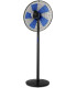 Ventilador de pie taurus Boreal 16C Elegance color azul y negro