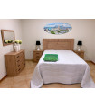 Dormitorio 150 EMMA completo color roble amazonas