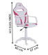 dimensiones de la silla XTR X10 blanca y rosa