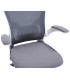 silla de oficina con zona lumbar reforzada y regulable