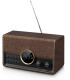 radio kooltech house de diseñ vintage marrón