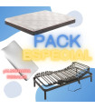 Pack 90x190 cama articulada NIOBE + colchón NEXUS