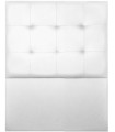 Cabecero VENUS 110x120 tapizado polipiel blanco