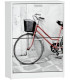 Zapatero-Recibidor con fotografía de bicicleta roja
