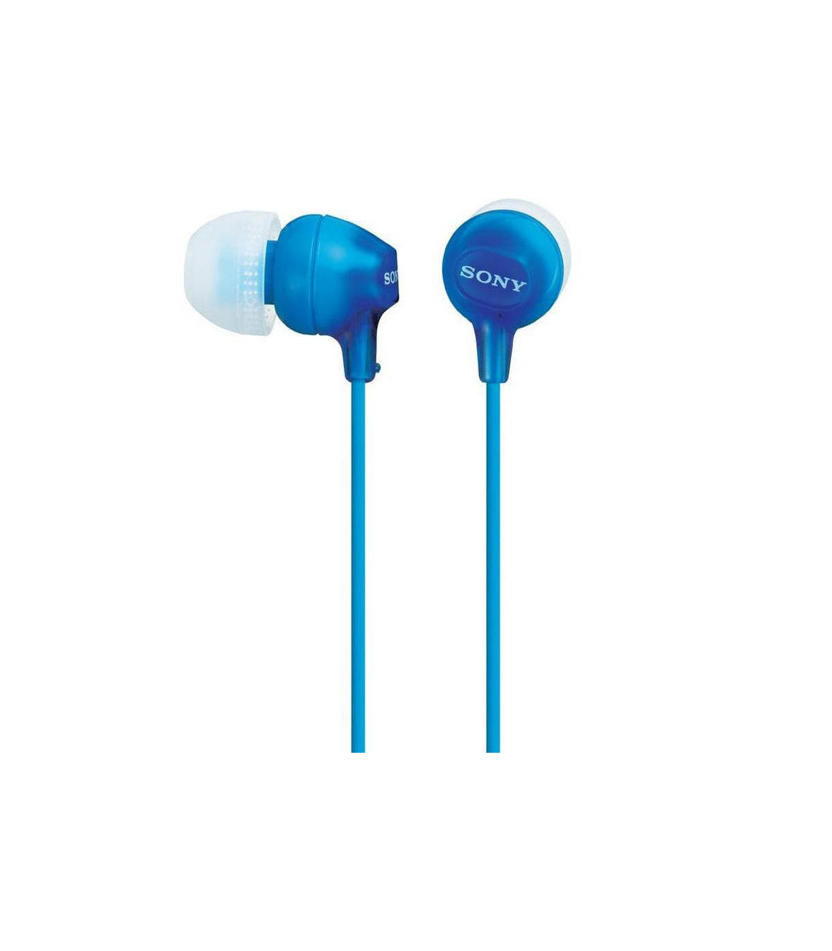 Auriculares Sony Azul con Cable y ajuste de Silicona【 CANARIAS】
