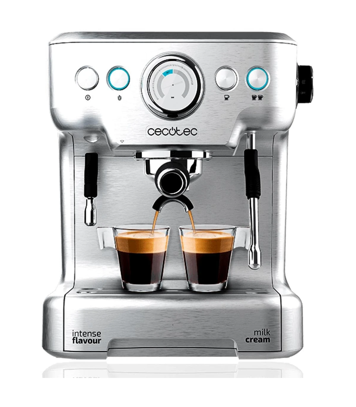 Cafetera Cecotec Power espresso 20 850W presión 20 bares 